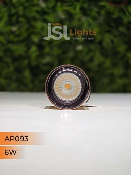 APRA 093 6W RG Round Surface Cylindrical Light - 6W, 3000K
