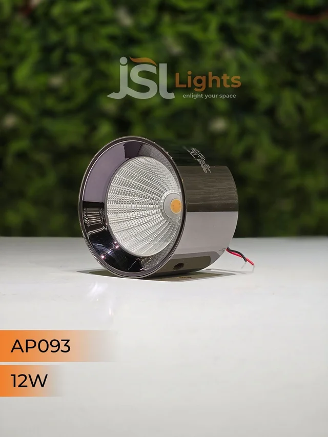 APRA 093 12W PB Round Surface Cylindrical Light - 12W, 4000K