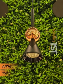 APRA761 7W BK RG 3CCT Surface Hanging Light