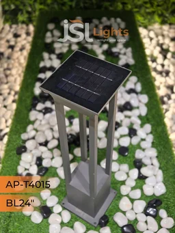 APRA 6W T- 4015 24" SQ Outdoor Solar Led Light