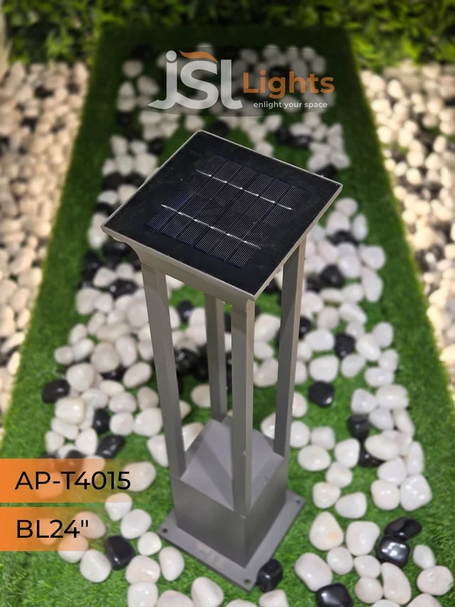 APRA 6W T- 4015 24" SQ Outdoor Solar Led Light