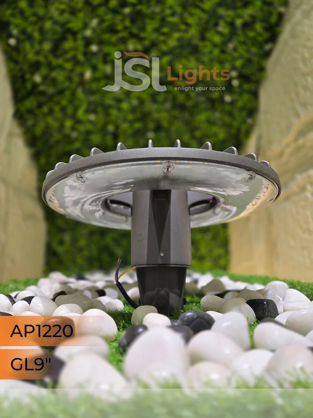 1220 50W 16-Inch Outer Gate Light | Post Top Lamp for Outdoor Lighting