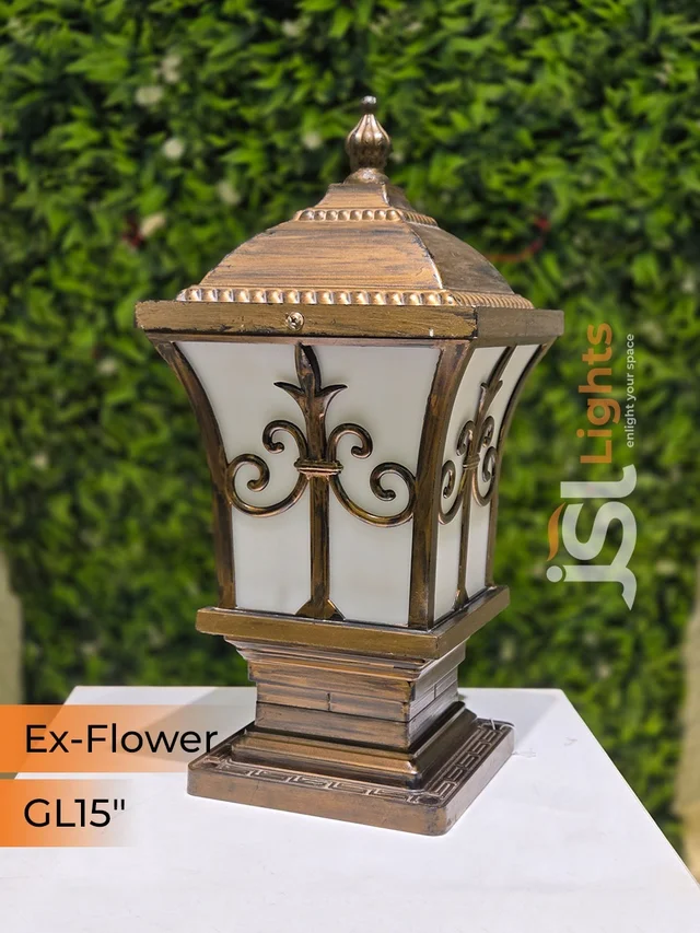 JSL Express 12W Flower 15 Inches Outer door Gate Light