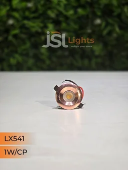 LX 541 1W Black RG Deep Recessed COB Downlight - 1W