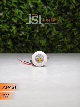 APRA 421 3W White Deep Recessed COB Downlight - 1W, 4000K