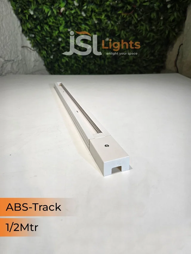 APRA 18 INCH ABS Black Ceiling Track Channel - 18IN, White