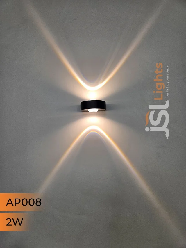 APRA 008 2W Up Down Outdoor Wall Light