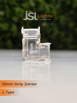 JSL APRA 10 mm Led Strip Jointer (20 Pcs Packing) - L Jointer