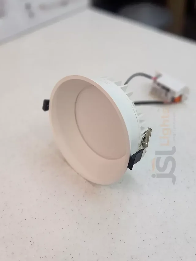 APRA AP20621DL 20W White Deep Recessed COB LED Downlight | Natural White | Anti-Glare Architectural Ceiling Spotlight for Modern Interiors - 20W, 4000K, White