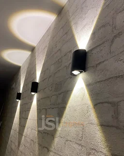 LX "LX 279 Up & Down Outdoor Wall Washer Light Warm white colour – Decorative LED Wall Light for Exterior Use" - 6W