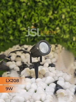 LX 208 9W LED Spike Garden Spot Light - 9W, RED