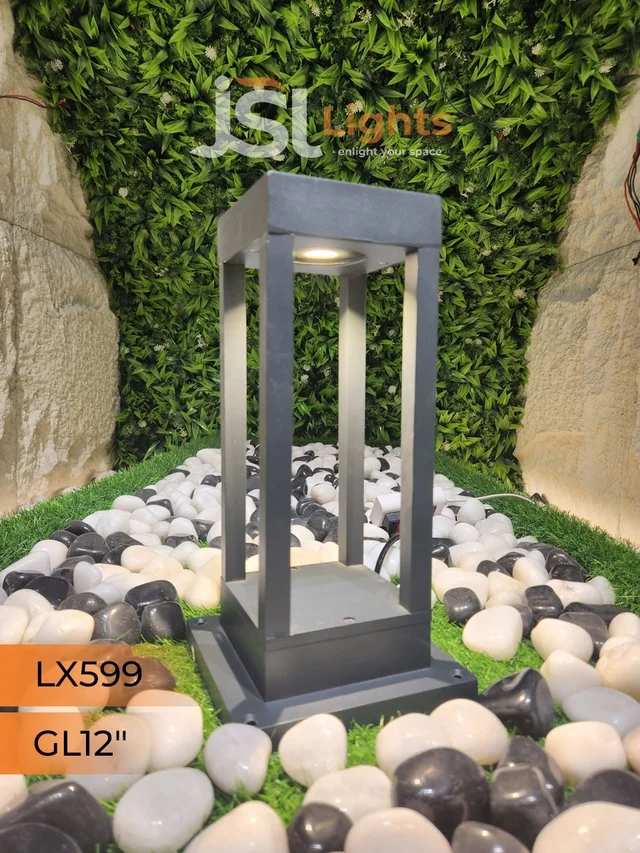 LX 599 12W 12 Inches Square Outdoor Gate Light -