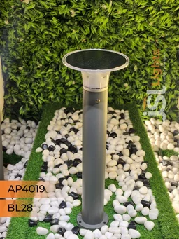 APRA APT4019 5W 11 Inches Solar Outdoor Gate Light - Bollard Light