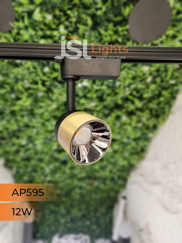 APRA AP595 12W LED Track 360° Focus Spotlight - 12W, 3000K, GD