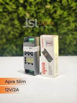 APRA 24W Slim 12V Led Strip Constant Current Driver - 24W/2AM