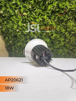 APRA 20621 18W Recessed COB Downlight – Premium Quality LED with Philips Driver" - 18W, 3000K, White