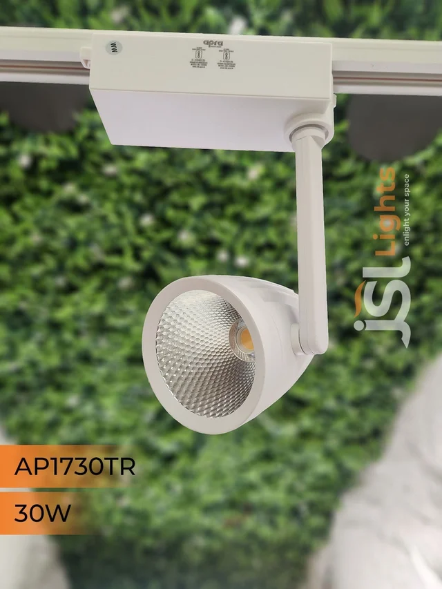 APRA 1730 30W LED Track Spotlight White Body - 6000K, White