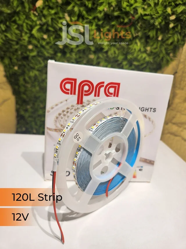 APRA 12V 2835 120Led Strip Cove Light 5Mt Pack - 120LED, GREEN