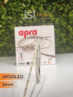 APRA 12V 2835 120Led 5mm Strip Light 5Mt Pack - 120LED, CW