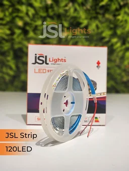 JSL LIGHTS JSL LED STRIP 12V 120LED Strip Light 8MM IP20 – 120 LEDs/m | 5M Roll | Indoor Use - 120LED, AMBER, 120LED
