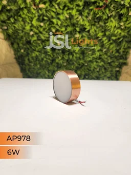 APRA AP978 6W Round Surface Diffuser Panel Light - 6W, 4000K, CP