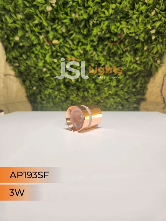 APRA AP193 3W Round RG Surface Cylinder Light - 3W, 3000K, RG