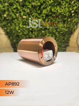 APRA AP892 12W Round CP Surface Cylinder Light - 12W, 4000K, CP