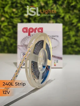 APRA 12V 2835 240Led Strip Cove Light 5Mt Pack - 240LED, WW