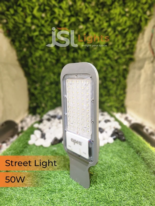 APRA 50W IND Waterproof Outdoor LED Street Light - 3000K