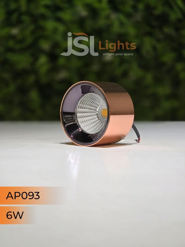 APRA 093 6W RG Round Surface Cylindrical Light - 6W, 4000K