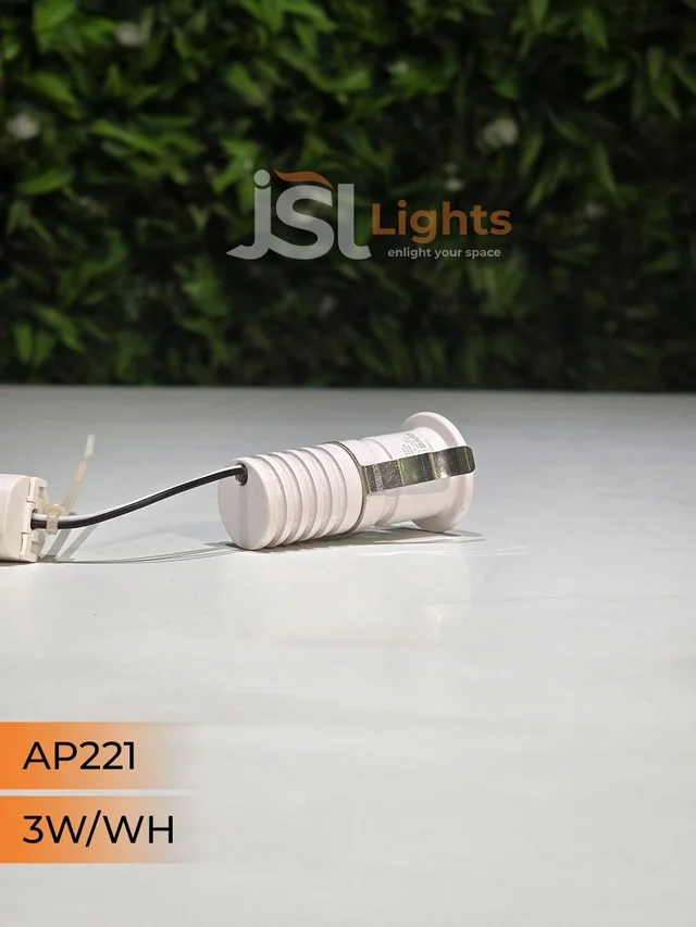APRA 221 3W White Deep Recessed COB Downlight -