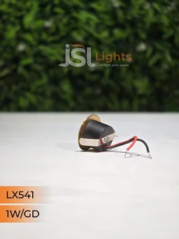 LX 541 1W Black GD Deep Recessed COB Downlight - 1W
