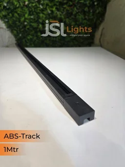 APRA 1M ABS Black Ceiling Track Channel - 1M, Black