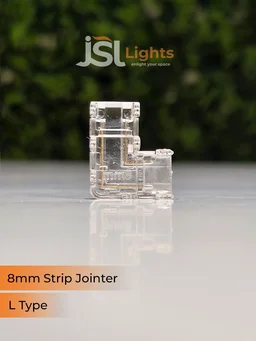 APRA 8mm Led Strip Jointer (20 Pcs Packing) - L Jointer