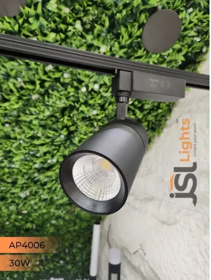 APRA AP4006 - 30W LED TRACK SPOTLIGHT - 30W, 6000K, BLACK