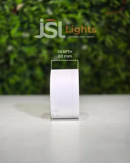 APRA 2033 15W Round Surface Diffuser Panel Light - 15W, White