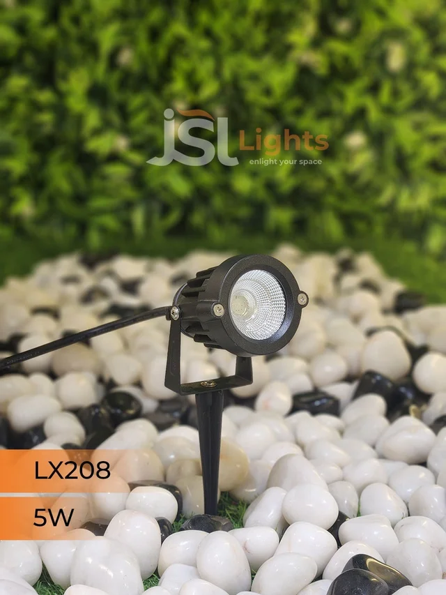LX 208 6W LED Spike Garden Spot Light - 6W, BLUE