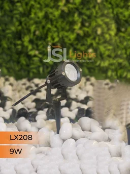 LX 208 9W LED Spike Garden Spot Light - 9W, RED