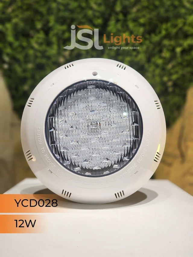ABS 028-IND Under Water 12W Pool Led Light - 12W, RGB