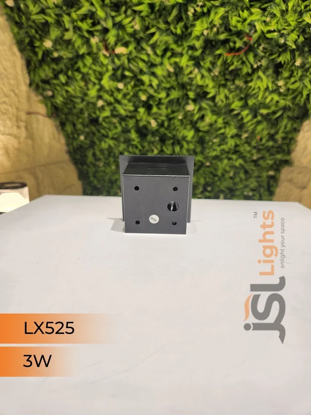 LX Smart 3W Motion Sensor LED Foot Light LX525 – IP65 Black Aluminium Automatic Night Light by JSL Lights - 50Pcs Pack
