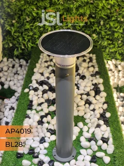 APRA APT4019 5W 11 Inches Solar Outdoor Gate Light - Bollard Light