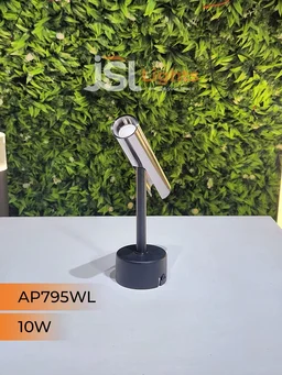 APRA AP795 6W Black RG Surface Wall Cob Focus Light - 10W, 3000K, Black PB