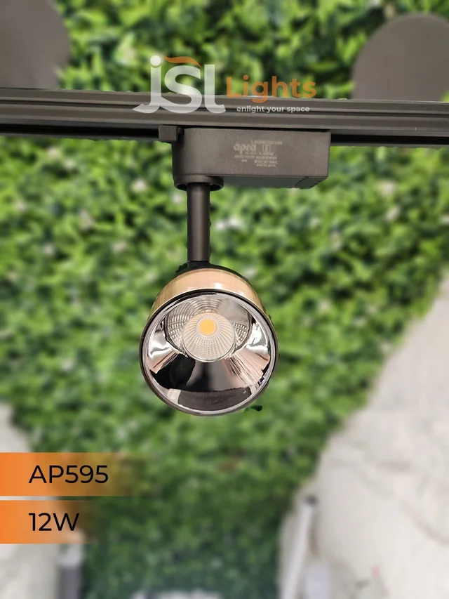 APRA AP595 12W LED Track 360° Focus Spotlight - 12W, 3000K, CP