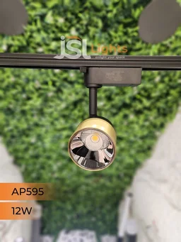 APRA AP595 12W LED Track 360° Focus Spotlight - 12W, 3000K, GD