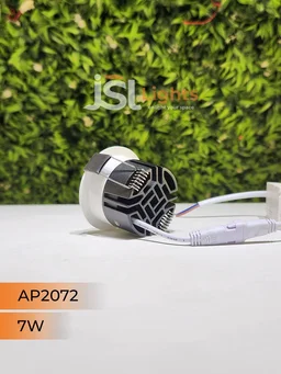 APRA AP 2072 7W White Deep Recessed COB Downlight - 7W, 4000K, White