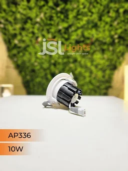 APRA AP 336 10W Round Deep Recessed COB Downlight - 10W, 6000K