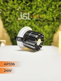 APRA AP 336 24W Round Deep Recessed COB Downlight - 24W, 6000K