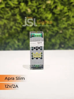 APRA 24W Slim 12V Led Strip Constant Current Driver - 24W/2AM