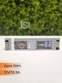 APRA 400W Slim 12V Led Strip Constant Current Driver - 400W/33AM