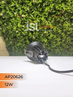 APRA AP 20626 12W 3CCT Black Deep Recessed COB Downlight PB Reflector - 12W, 3CCT, Black